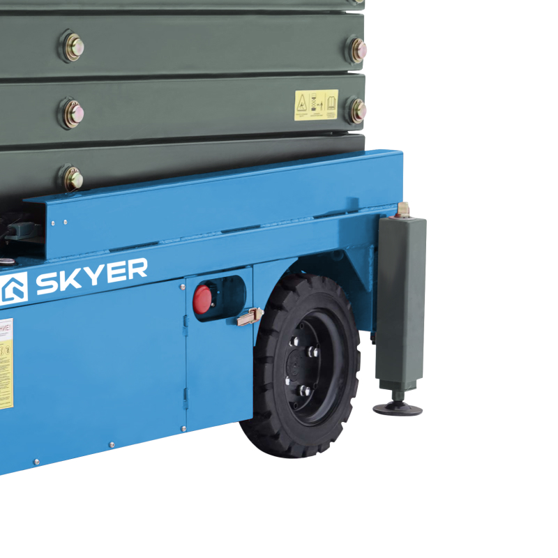 Самоходный ножничный подъемник с ручкой SKYER SPF1305 - 5